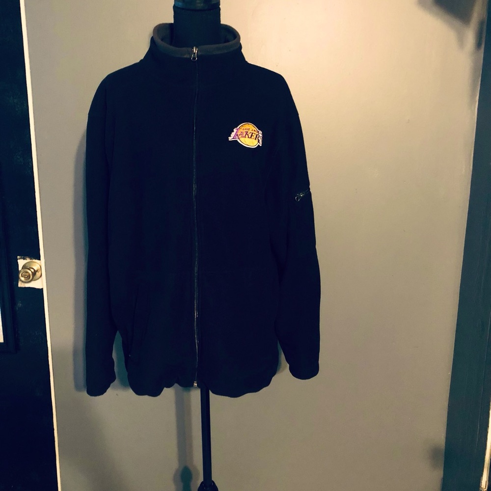 Fossa Lakers logo, Large heavy weight zip front. Men’s